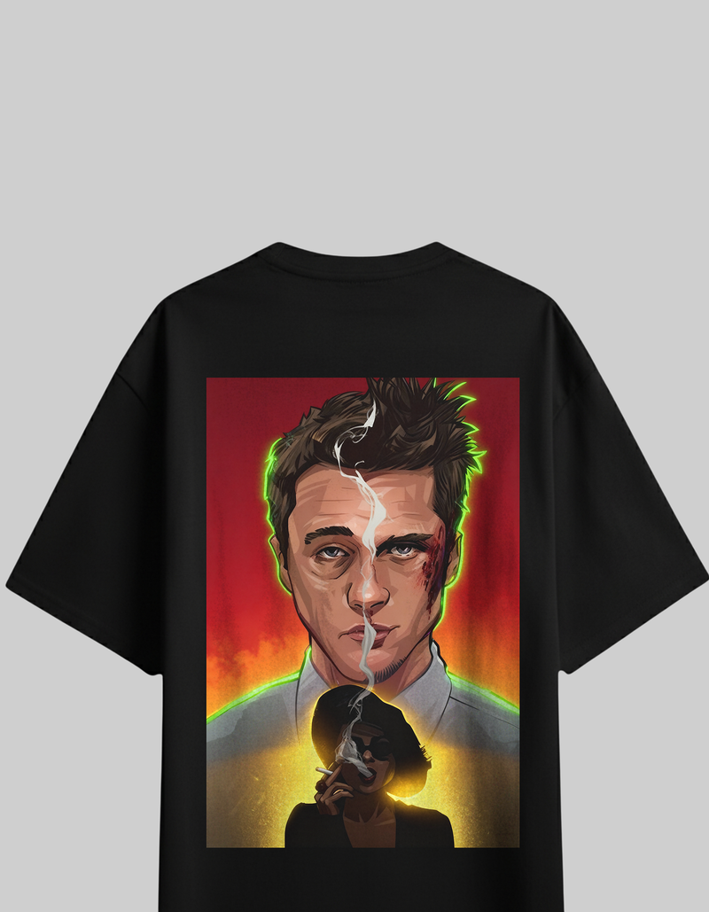 Fight club graphic - Oversized T-Shirt – The Grey Weave
