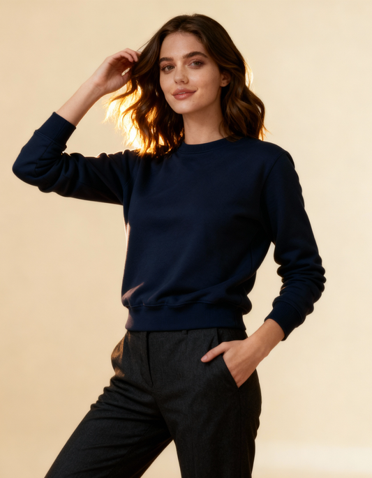 Dark Blue - Women's SweatShirt