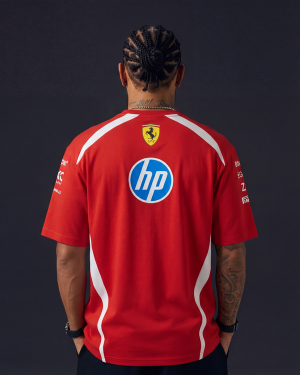 Scuderia Ferrari F1 2026 Men's Team Drivers Tshirt - Red