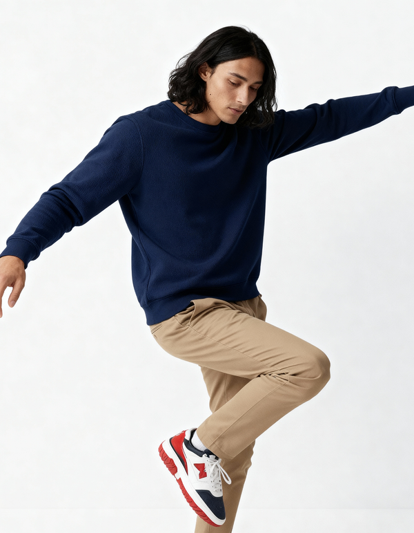 Blue - Men's Sweatshirt