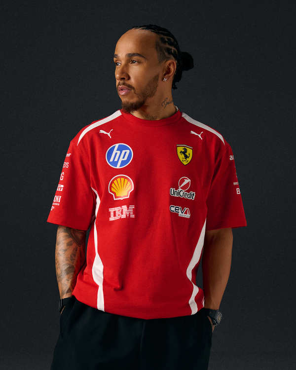Scuderia Ferrari F1 2026 Men's Team Drivers Tshirt - Red