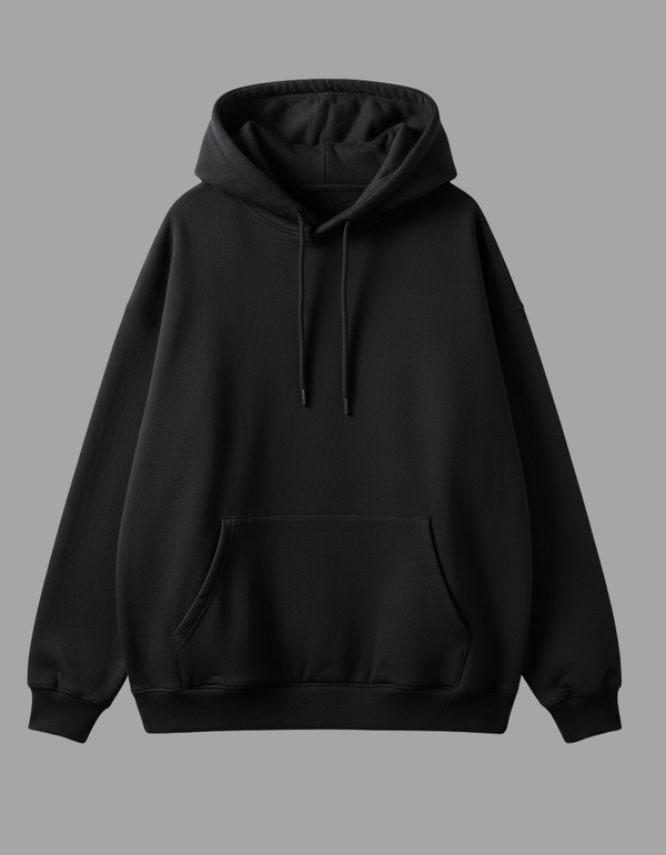 Black - men's Hoodie