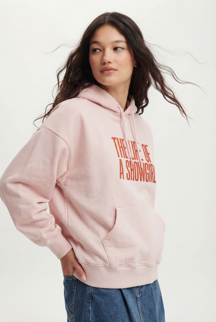 andmary Taylor hoodie knit tops pink Andmary Taylor hoodie knit