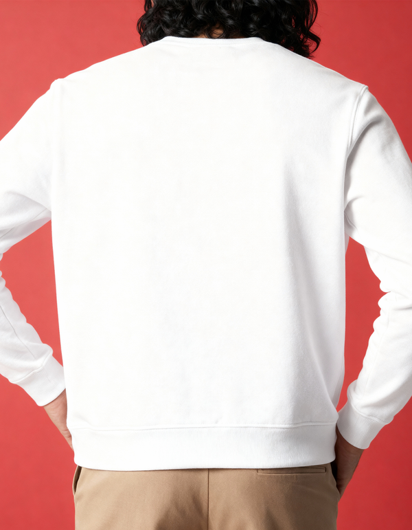 White-Men's Sweatshirt