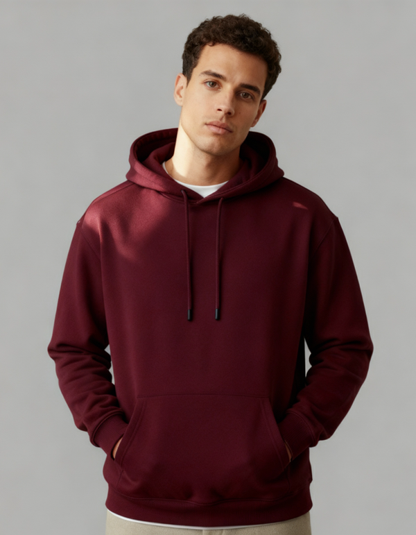 Maroon - men's Hoodie