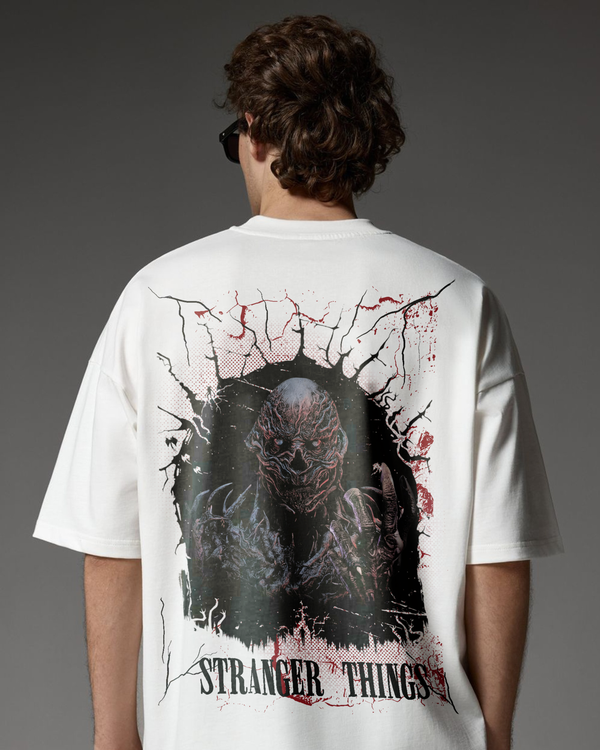 Stranger Things Hawkins Hellfire Edition Oversized Tee