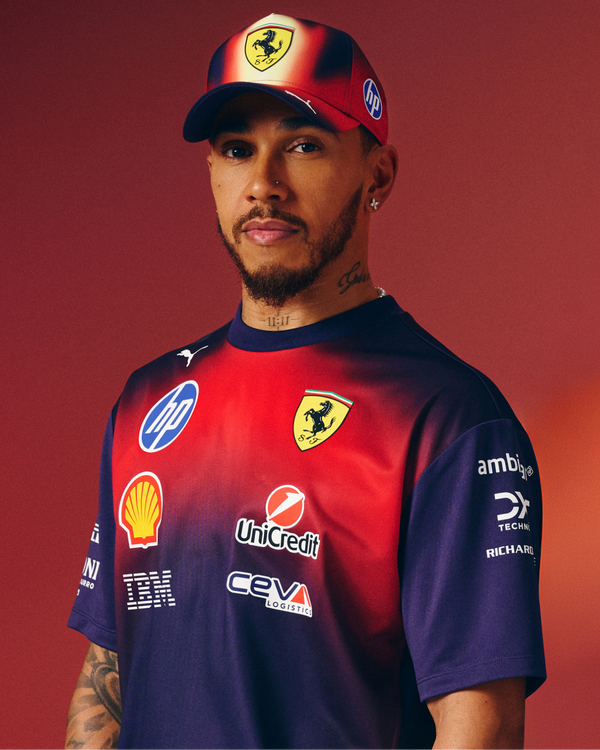Scuderia Ferrari F1 2026 Men's Special Edition China GP Team Tshirt - Italian Plum