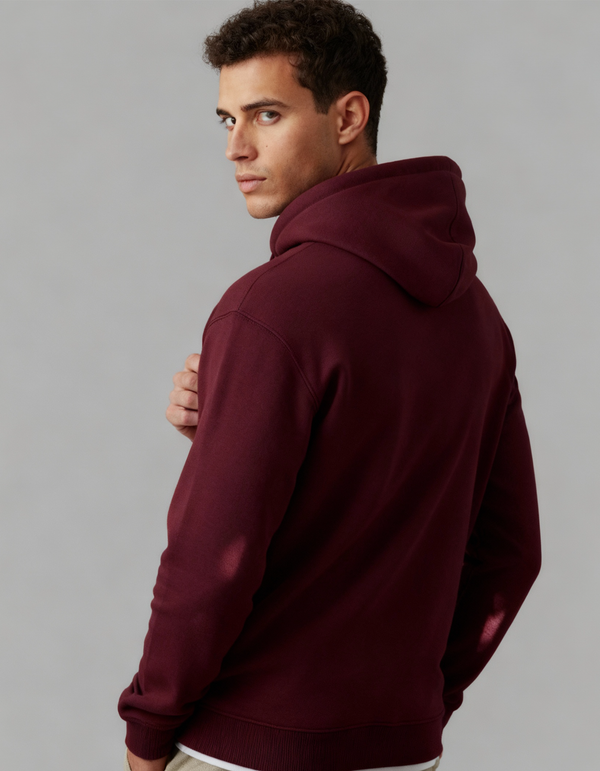 Maroon - men's Hoodie