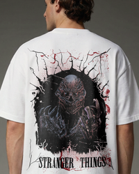 Stranger Things Hawkins Hellfire Edition Oversized Tee