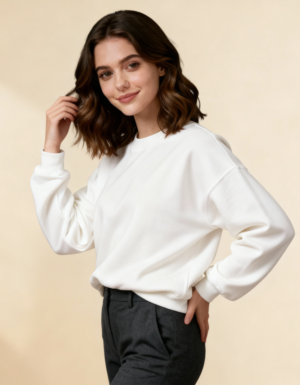 White - Women's SweatShirt