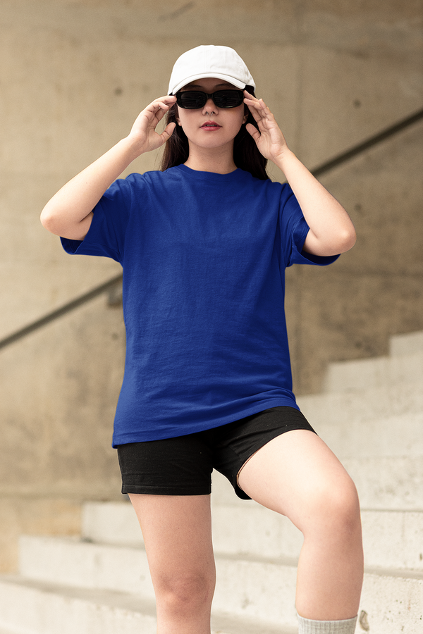 Blue Solid - OS T-Shirt