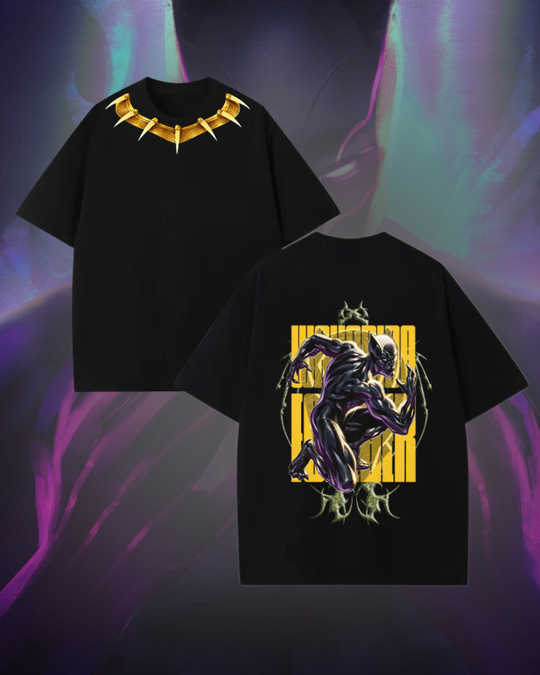 Wakanda Forever Graphic Men's Oversized T-Shirt