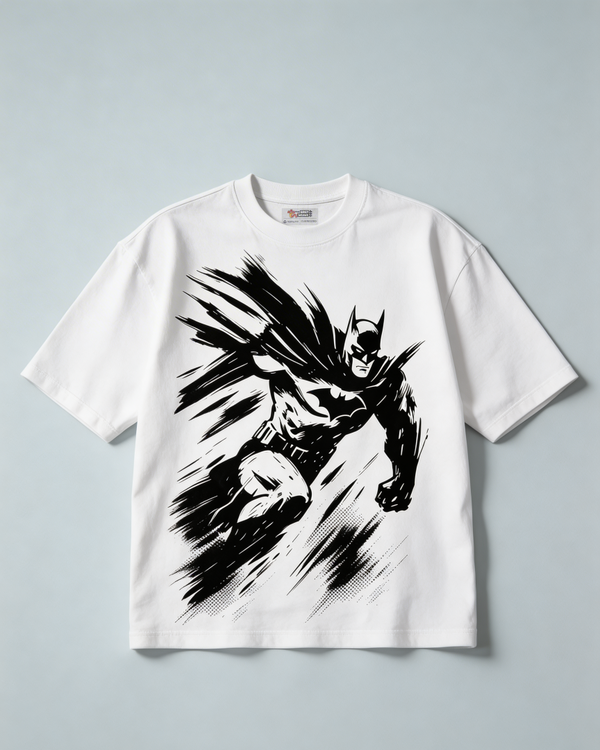 Batman: Shadow Rush – Oversized Graphic Tee