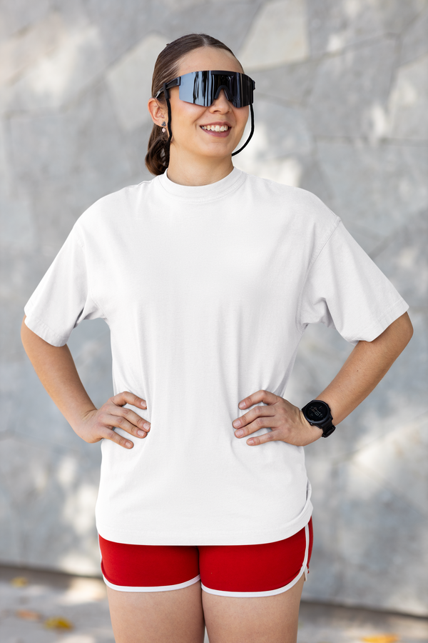 White Solid - OS T-Shirt