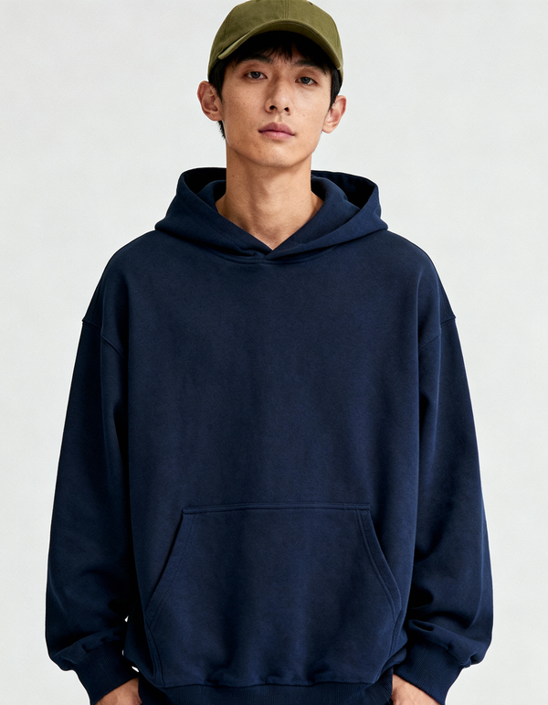 Blue - men's Hoodie