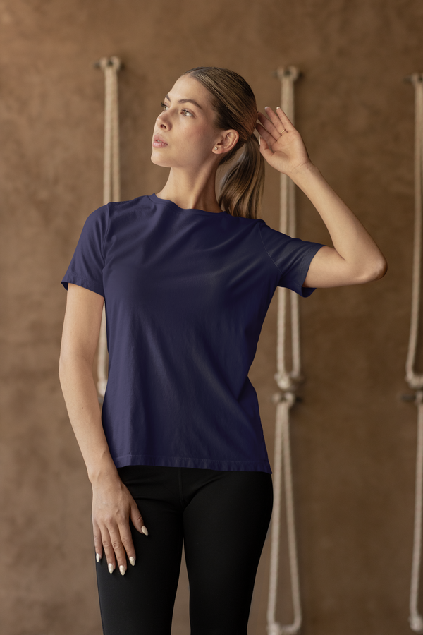 Blue Solid - Regular T-Shirt