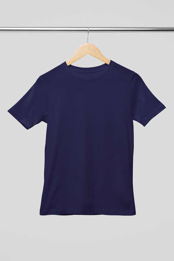 Blue Solid - Regular T-Shirt