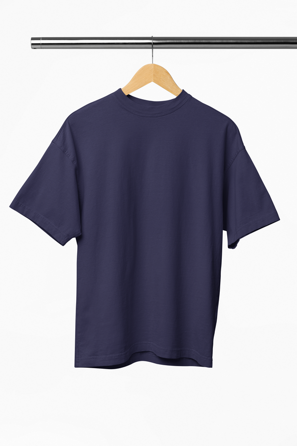 Dark Blue Solid - OS T-Shirt