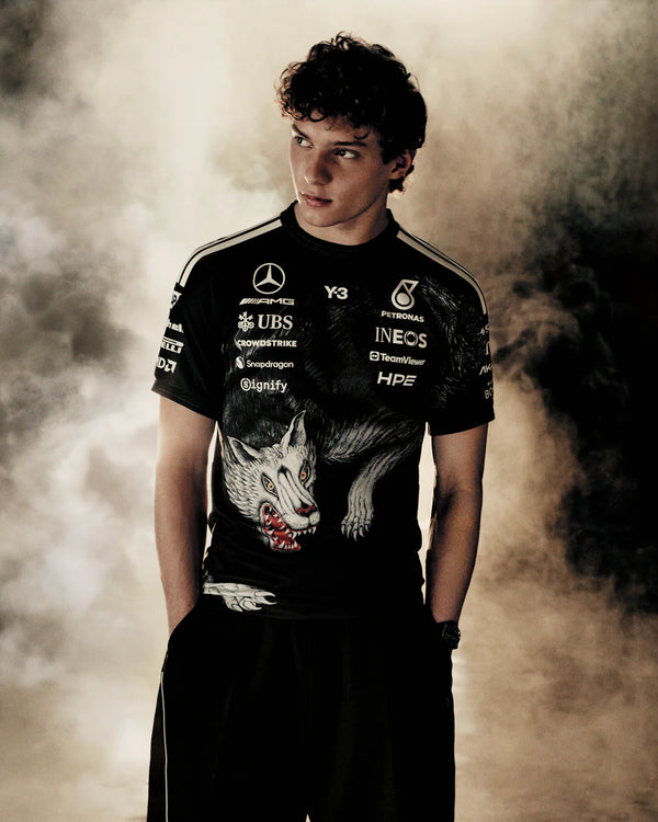 Y-3 x Mercedes-AMG F1 Team Driver Oversized Tee Black