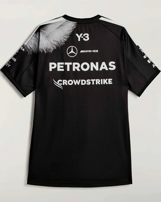Y-3 x Mercedes-AMG F1 Team Driver Oversized Tee Black