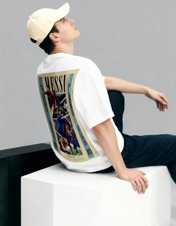 El Capitano Messi-Oversized T-Shirt