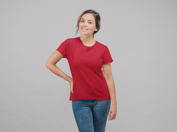 Red Solid - Regular T-Shirt