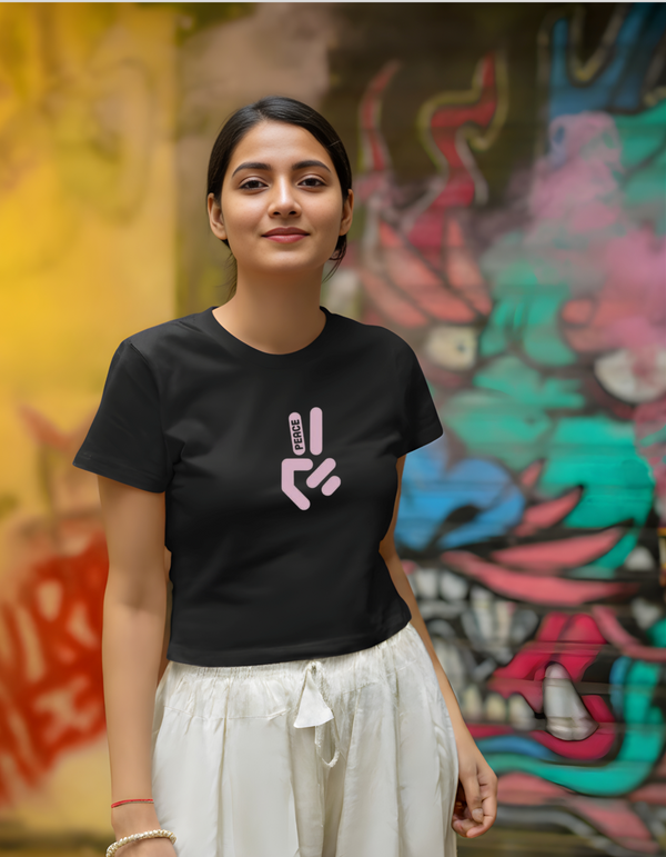 Peace - Crop Top