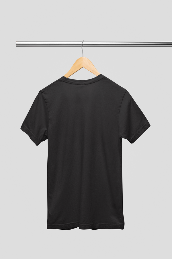 Black Solid - Regular T-Shirt