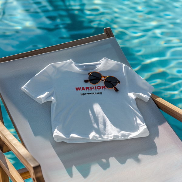 Warrior Not Worrier - Crop Top