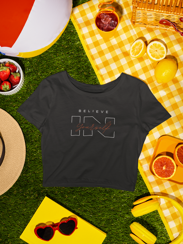 Believe In Yourself  - Crop Top