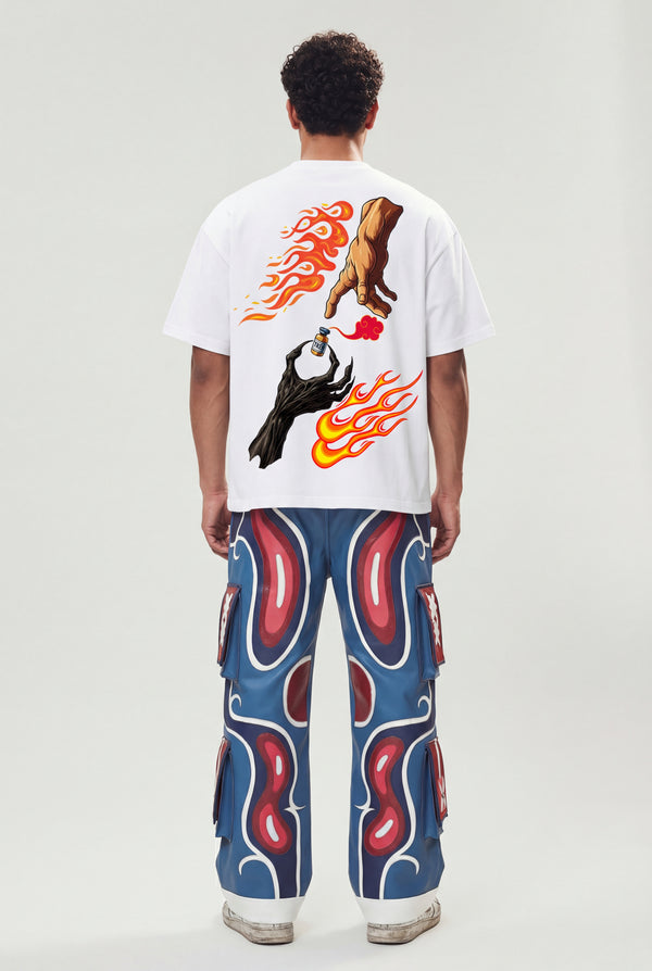 Venomous Chaos Oversized Tee