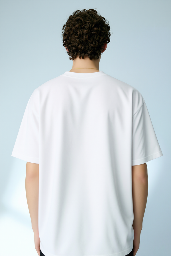 Raw Mode Oversized Graphic T-Shirt