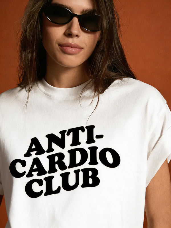 Anti-Cardio Club Gym Oversized T-Shirt
