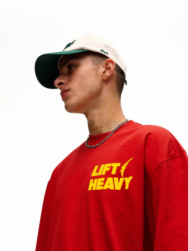 Lift Heavy Oversized Gym T-Shirt