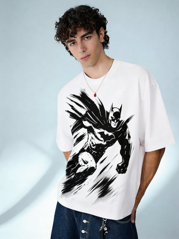 Batman: Shadow Rush – Oversized Graphic Tee