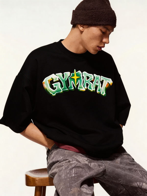 Gymrat: No Days Off Edition Oversized Tee