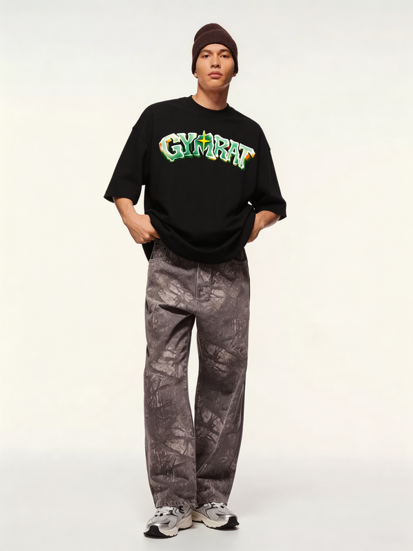 Gymrat: No Days Off Edition Oversized Tee