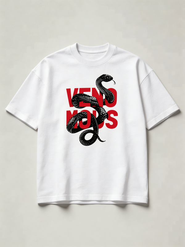 Venomous Chaos Oversized Tee