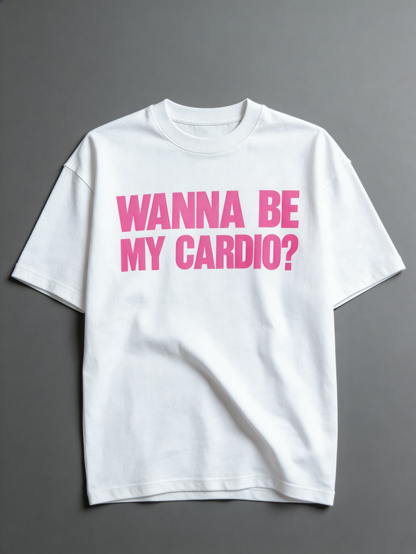 Cardio Crush: Gym Flirt Edition Oversized Tee
