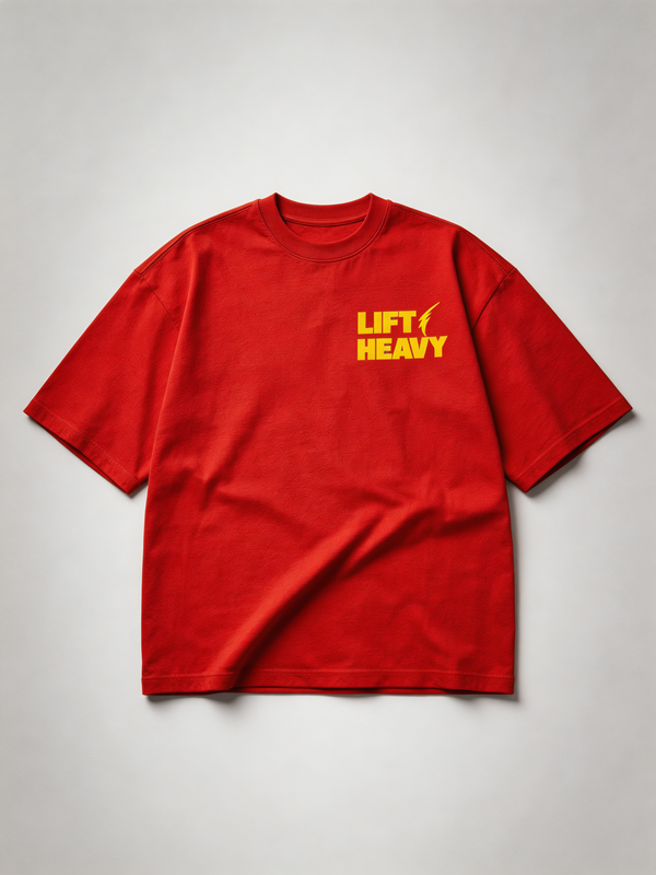 Lift Heavy Oversized Gym T-Shirt