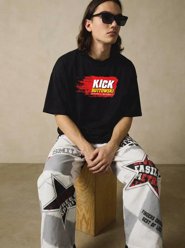Kick Buttowski It's time to Kick Oversized Tee