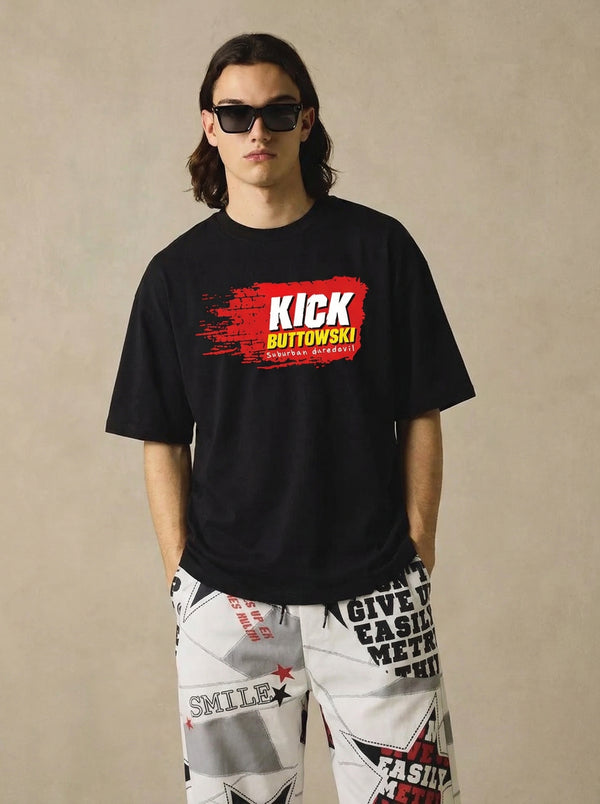 Kick Buttowski It's time to Kick Oversized Tee