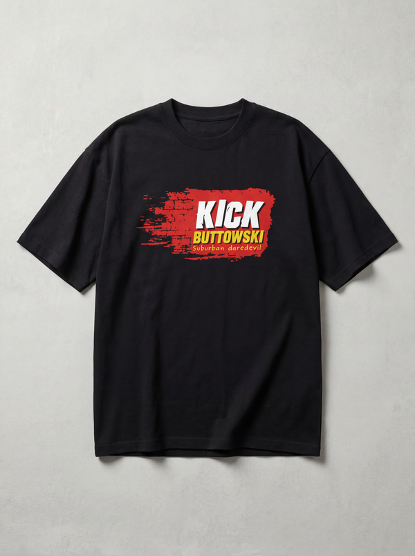 Kick Buttowski It's time to Kick Oversized Tee