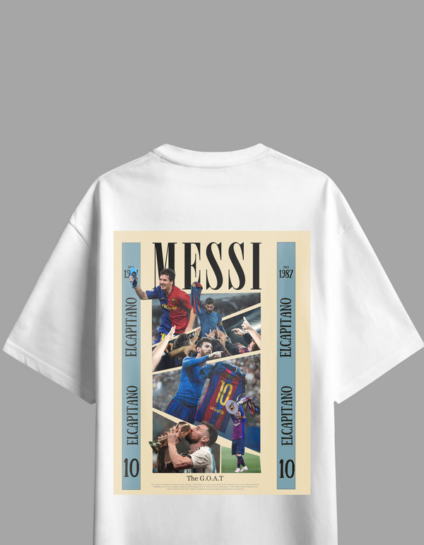 El Capitano Messi-Oversized T-Shirt