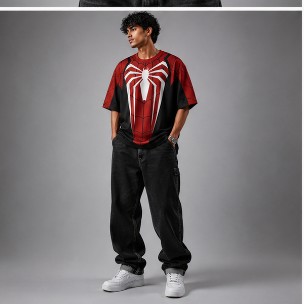 SpiderMan Backstrike Oversized Tee
